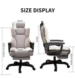 Light luxury 2D adjustable headrest backrest chair series reclining and sitting family sofa chair boss office chair