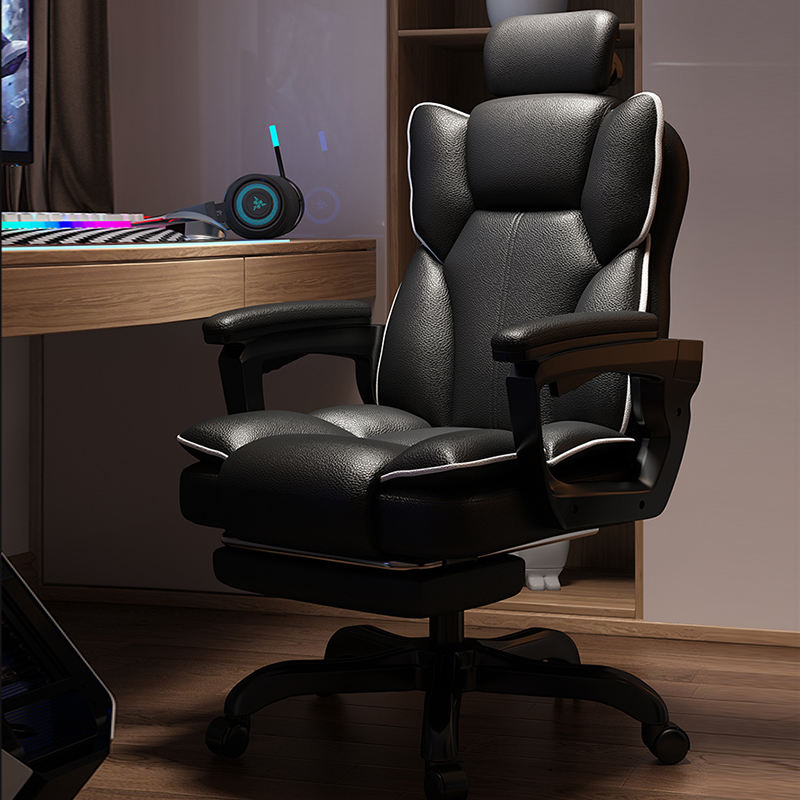 Light luxury 2D adjustable headrest backrest chair series reclining and sitting family sofa chair boss office chair