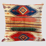 Bohemian Patterns Linen Cushions Case Multicolors Abstract Ethnic Geometry Print Decorative Pillows Case Living Room Sofa Pillow