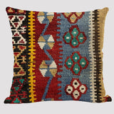 Bohemian Patterns Linen Cushions Case Multicolors Abstract Ethnic Geometry Print Decorative Pillows Case Living Room Sofa Pillow