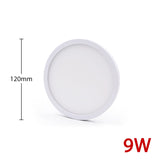 lampada LED Circular Panel Light 6W 9W 13W 18W 24W Surface Mounted led ceiling light AC 85-265V led lamp for Home Decoration