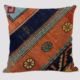 Bohemian Patterns Linen Cushions Case Multicolors Abstract Ethnic Geometry Print Decorative Pillows Case Living Room Sofa Pillow