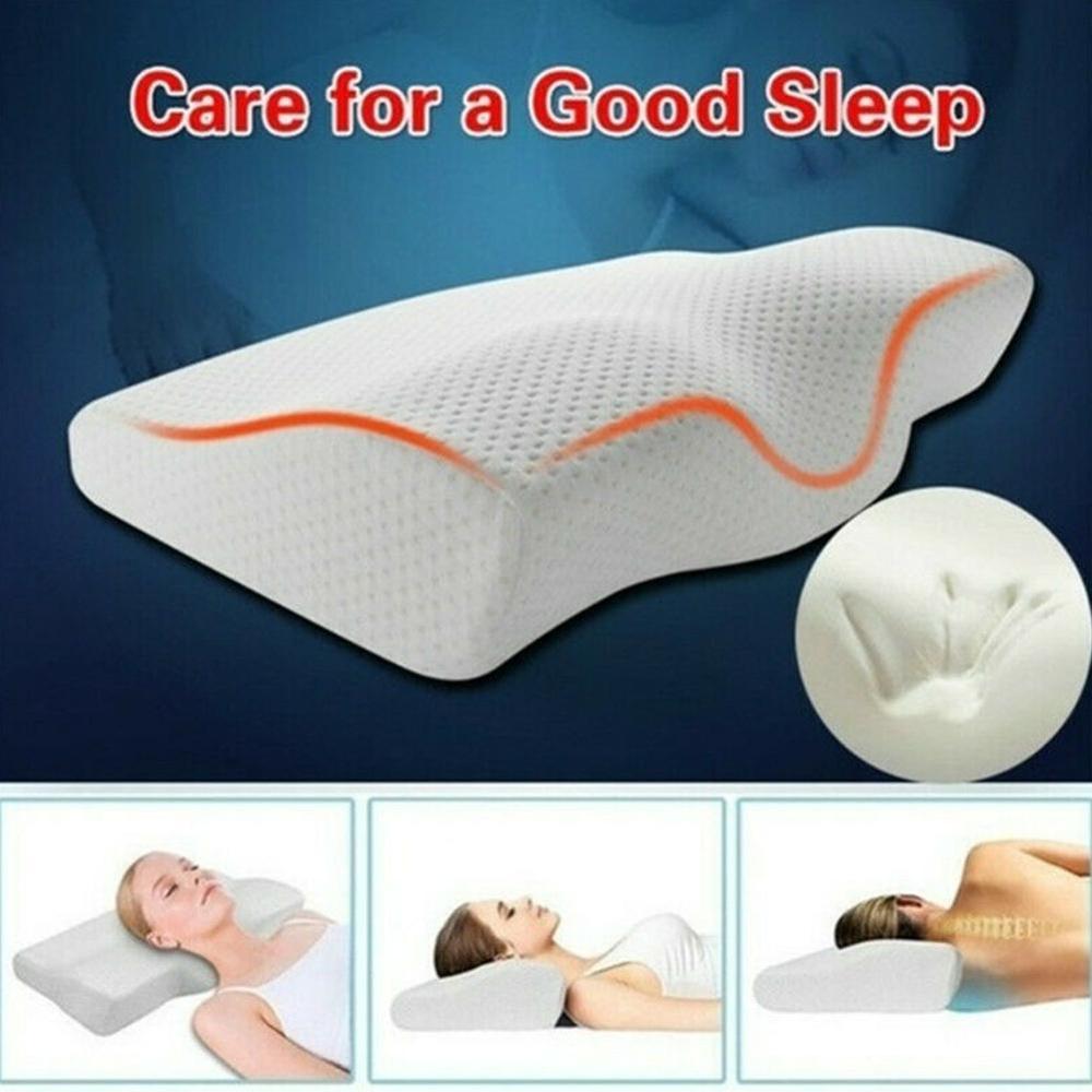 Memory Foam Bed Orthopedic Pillow For Neck Pain Sleeping Orthopedic Pillow  Pillow Latex Cervical Neck Pain Pillow For Side Back