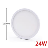 lampada LED Circular Panel Light 6W 9W 13W 18W 24W Surface Mounted led ceiling light AC 85-265V led lamp for Home Decoration