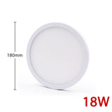 lampada LED Circular Panel Light 6W 9W 13W 18W 24W Surface Mounted led ceiling light AC 85-265V led lamp for Home Decoration