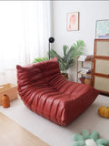 Caterpillar Single Sofa Lazy Couch Tatami Living Room Bedroom Lovely Leisure Single Chair Reading Chair Balcony Rocking Chair