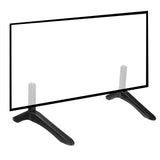 2pcs Universal TV Stand Base Mount For 32-65 Inch Samsung Vizio Sony LCD TV Not for LG TV Black Television Bracket Table Holder