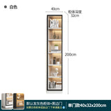 Combined Bookcase Entire Wall Light Luxury Modern Minimalist Living Room Display Cabinet with Glass Door Furniture Glass Cabinet