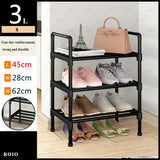 Simple Shoe Rack DIY Easy Assemble Dustproof Boots Organizer Stand Holder Space-Saving Shoes Storage Shelf Entryway Shoe Cabinet