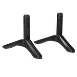 2pcs Universal TV Stand Base Mount For 32-65 Inch Samsung Vizio Sony LCD TV Not for LG TV Black Television Bracket Table Holder