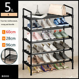 Simple Shoe Rack DIY Easy Assemble Dustproof Boots Organizer Stand Holder Space-Saving Shoes Storage Shelf Entryway Shoe Cabinet